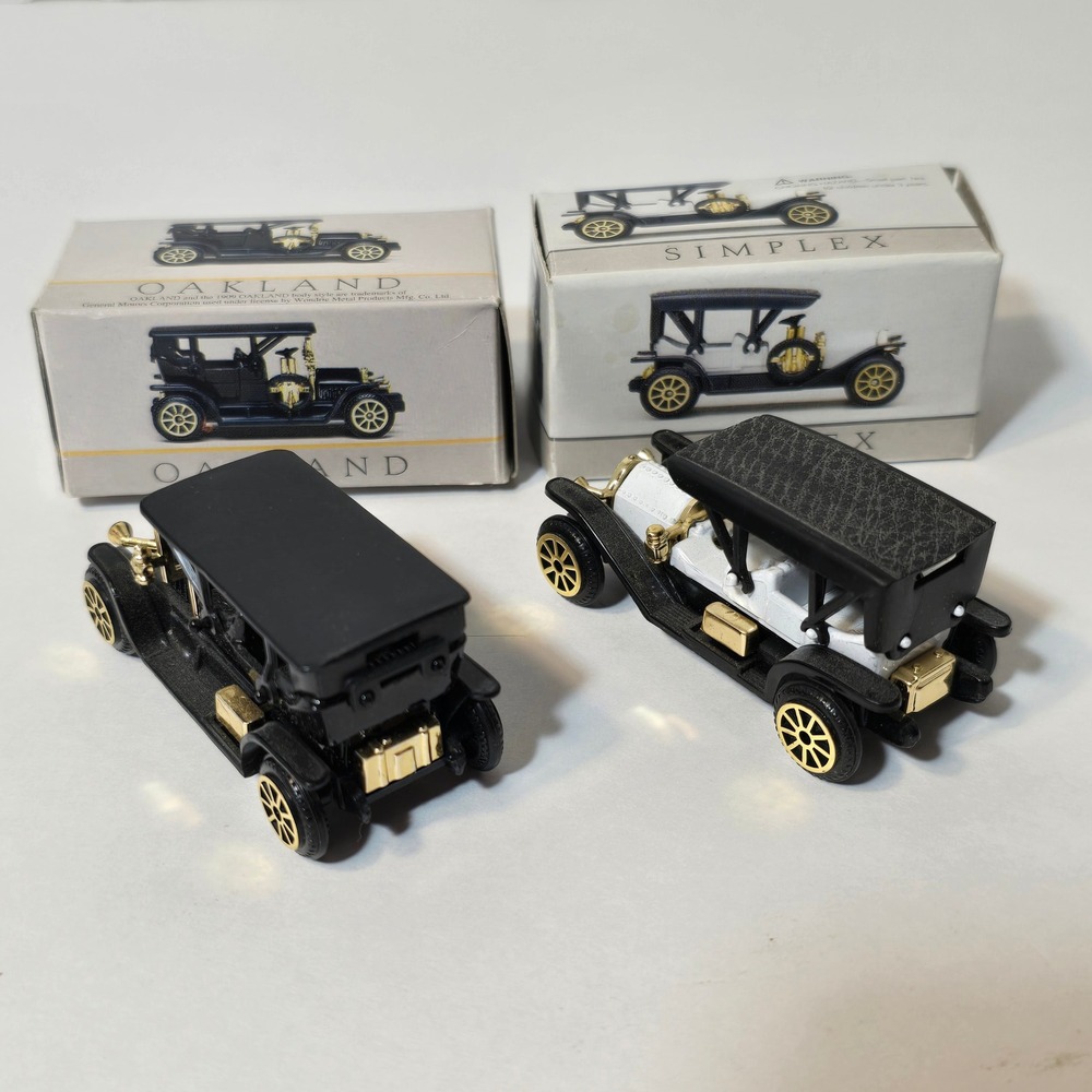 Wondrie Metal Products Diecast 1909‎ Oakland & Simplex Miniature Car Set Boxes - Picture 5 of 9